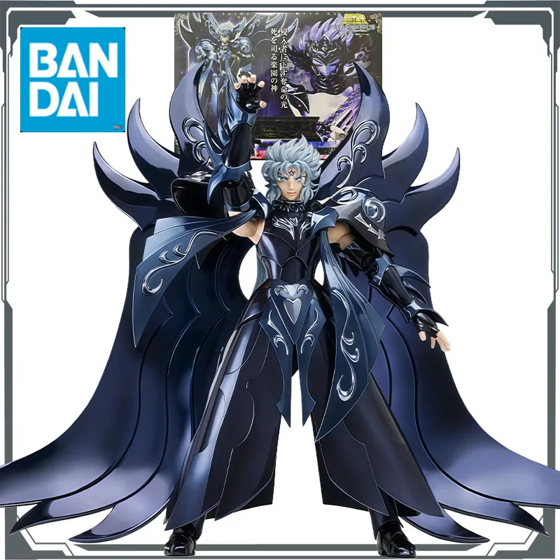 

Bandai Original Myth Cloth EX Thanatos The God of Death Anime Action Figures Toys for Boys Christmas Gift Collectible Model