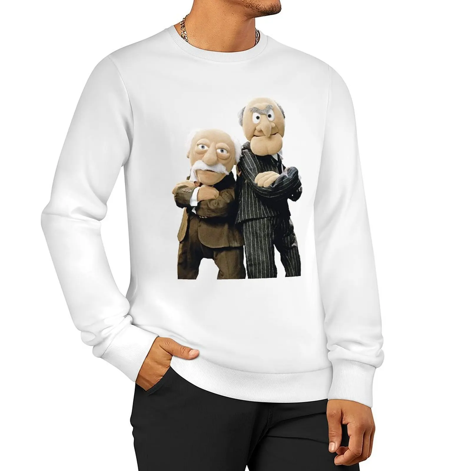 

Statler and Waldorf Sweatshirt autumn clothes mens designer clothes new hoodies and sweatshirts