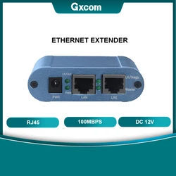 Ethernet Extends, 100M Networking Signal, as far as 1000-2000 Meters, Through UTP, CAT5 Cat6 Cat6