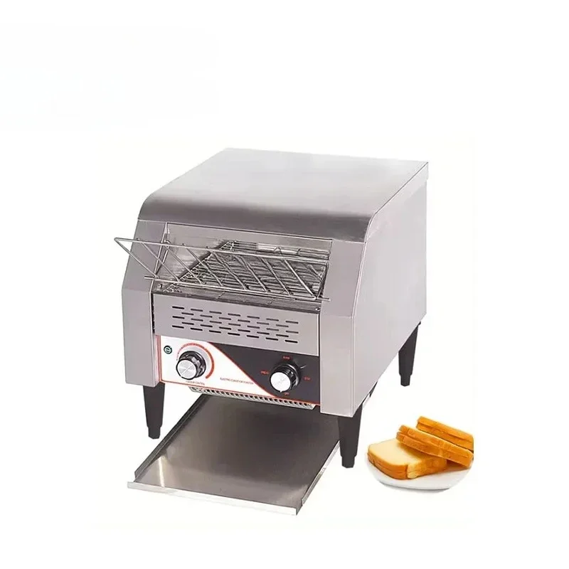 

Коммерческий электрический автоматический конвейерный тостер/тостер-подогреватель для булочек/электрический тостер для хлеба