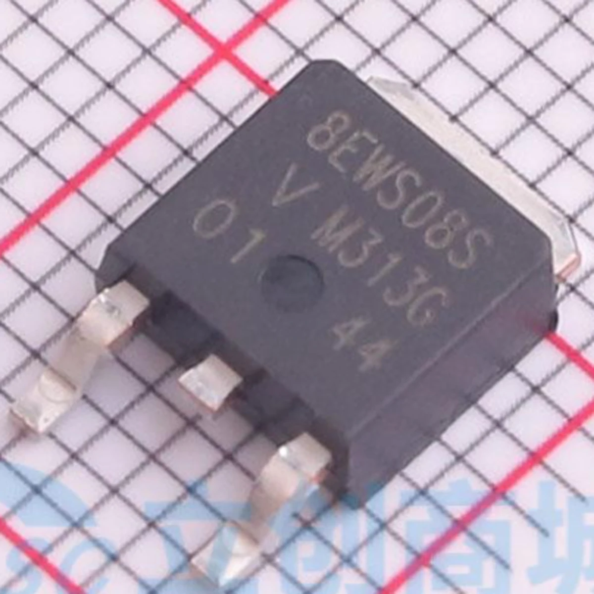 10PCS original 8EWS08S fast recovery/high-efficiency diode 800V 8A 500ns 200mA（Io）VS-8EWS08STRL-M3 VS-8EWS08S-M3 1.1V @ 8A 50µA