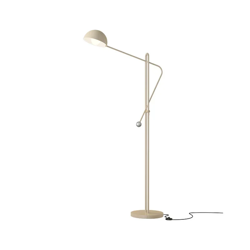 Modern minimalist floor lamp adjustable Sofa living room standing lamp Cream style Room Decoration Atmosphere vertical lamp