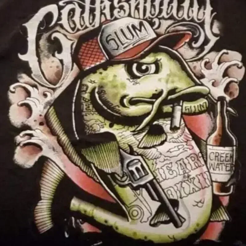 Vtg Yelawolf Catfish Billy T Shirt Black Cotton All Sizes S To 5Xl