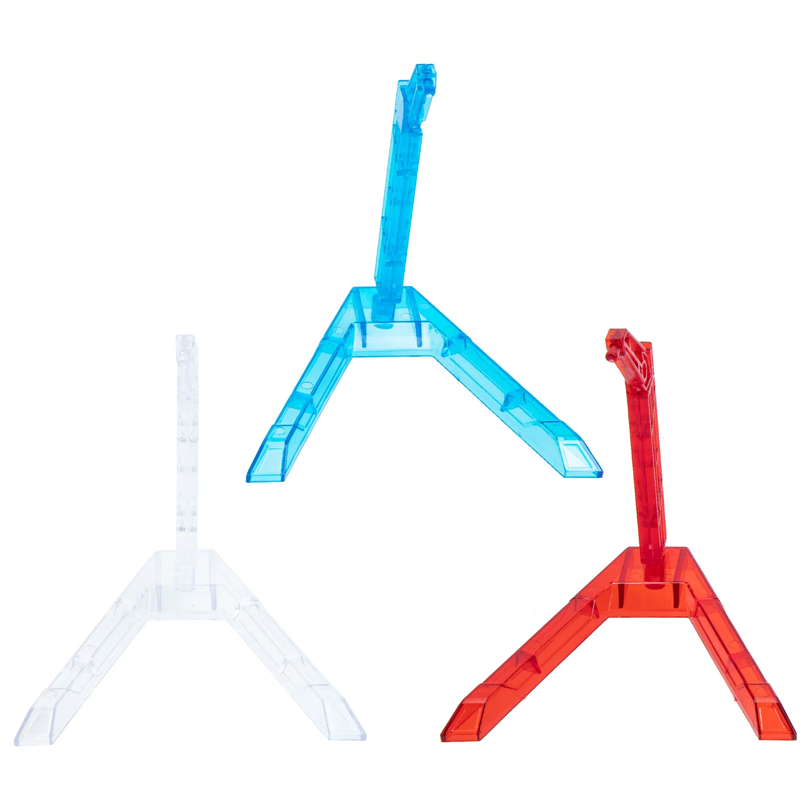 3 Pcs Display Stand Figure Desktop Plastic Wear-resistant Support Holder Base