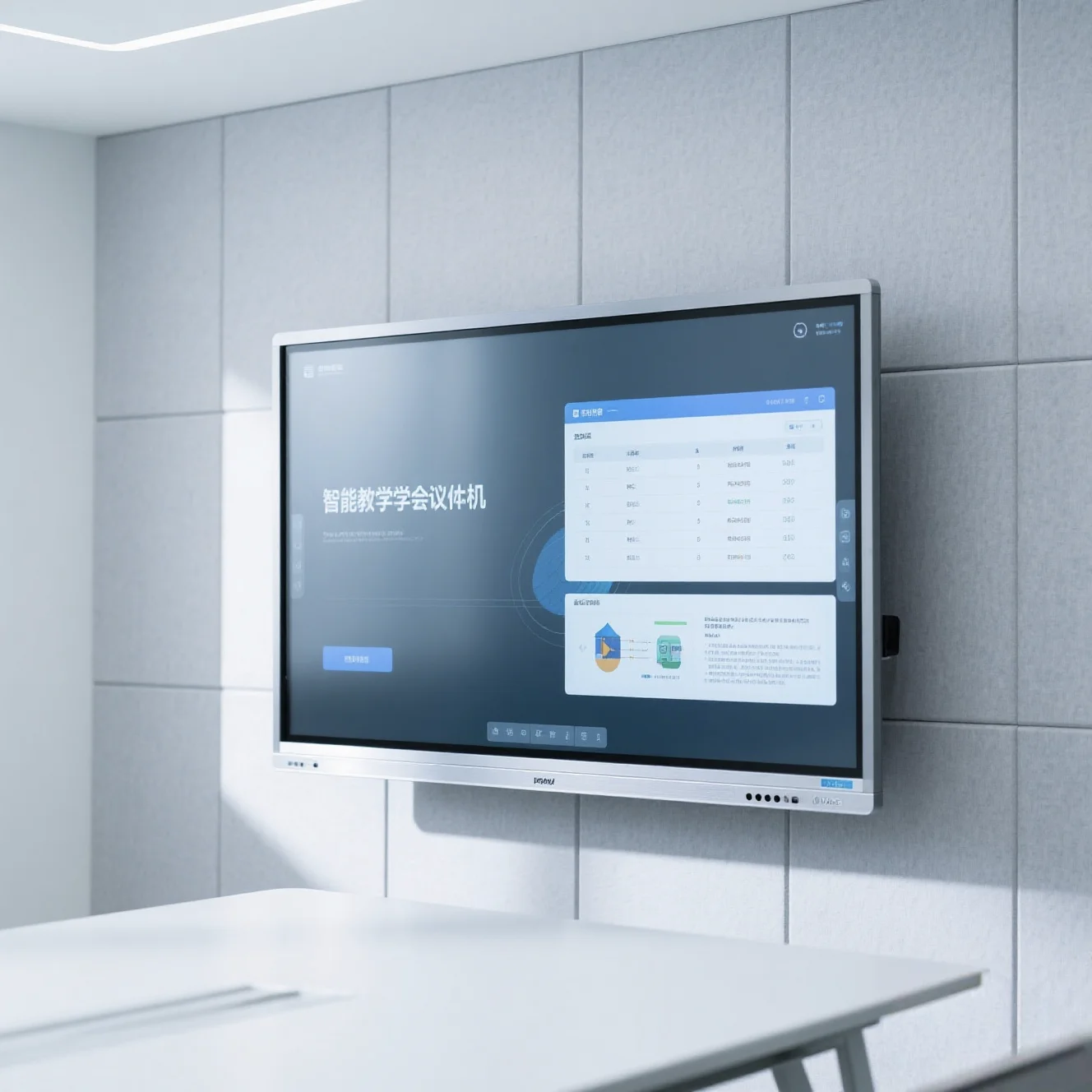 AI Enhanced Conference System Real Time Translation Multi Language Support Interactive Whiteboard