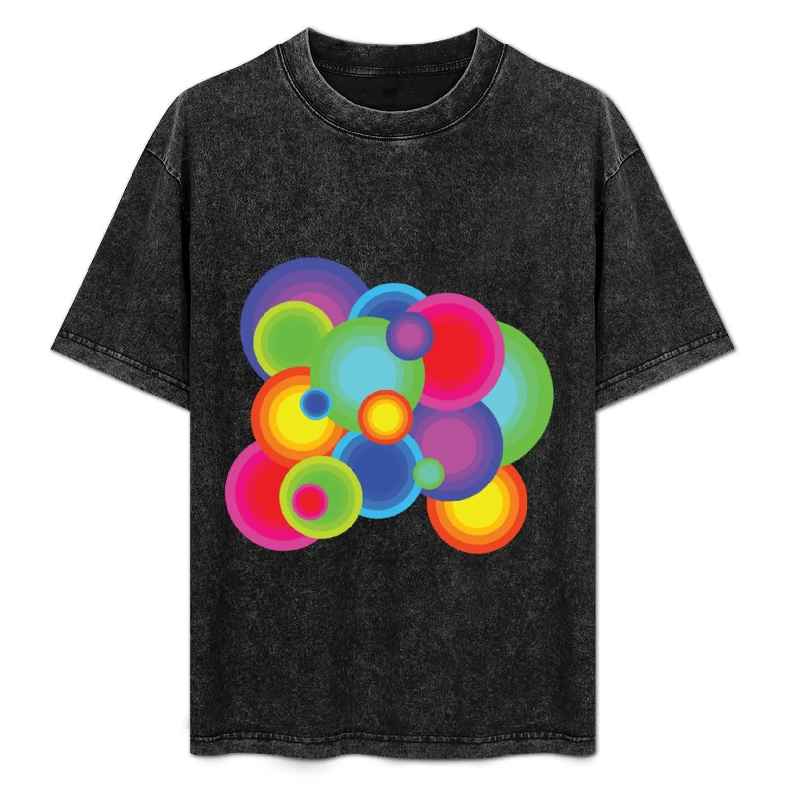 

Saturated Circles 2 T-Shirt Standard Fit Solid Tee Shirt