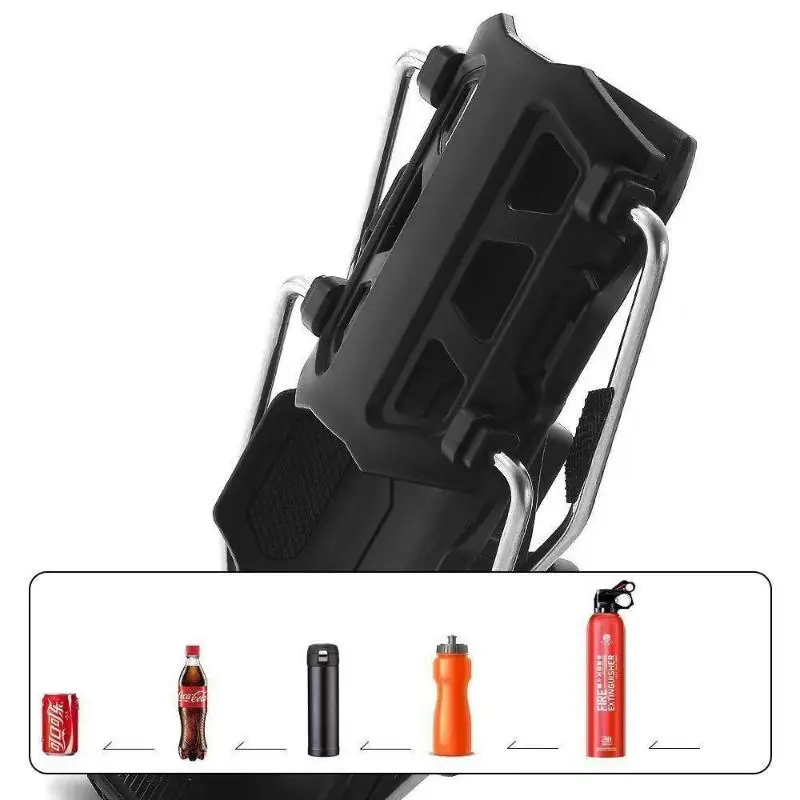 1Pc Adjustable Handlebar Cup Holder 1.26–3.15 Inch For Motorcycle Or Bike – Holds Water Bottles And Drinks