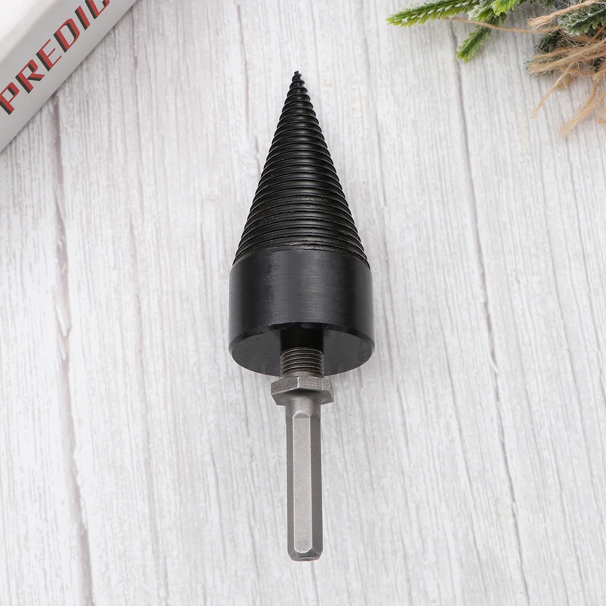 

42Mm Hexagonal Handle Electric Splitting For Hard Wood Chopping Carbon Steel Forging One-Piece Design High Hardness