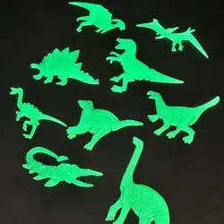 Luminous Dinosaur Patch Glow in the Dark Wall Stickers for Student Dormitory and Kids Room and Table Decoration