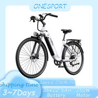 ONESPORT OT05Pro LCD Display Electric Bike 250W Motor 36V22.5AH Battery E-Bike 27.5 Inch Tire Outdoor Riding Electric Bicycle