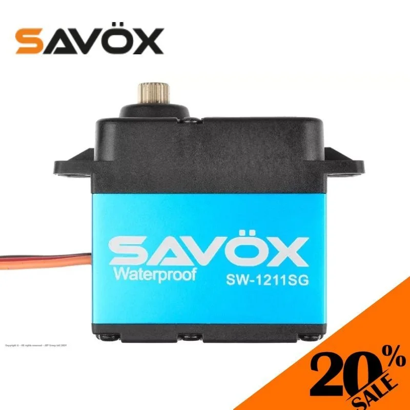 

Original Servo SW-1211SG Digital Coreless Motor Waterproof Steel Gear RC Car Airplanes Helicopters