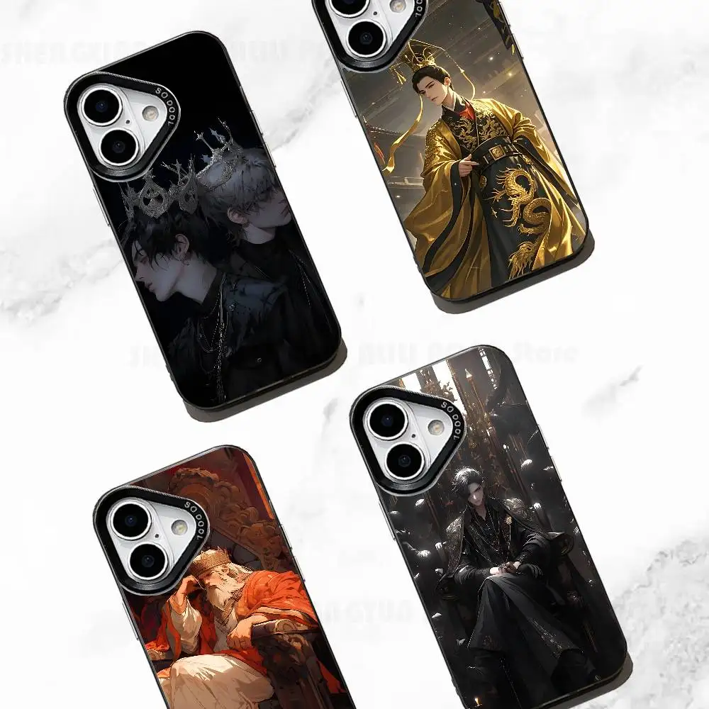 

Monarch King Phone Case For IPhone 17 16e 16 15 14 13 12 Pro Max X XR XS MAX Back Cover