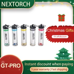 NEXTORCH-GT-AAAプロスキューバダイビング懐中電灯、緊急信号ライト、白赤黄緑青ダイバー、aaaバッテリー、GLO-TOB