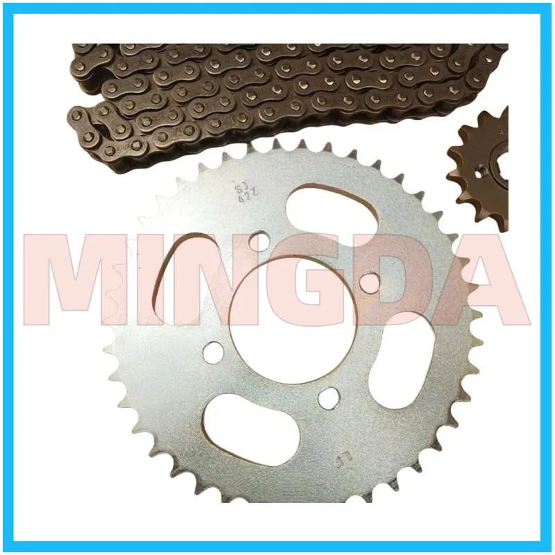 Chain Set / Chain / Large and Small Sprockets for Lifan Lf125-n 13k 9t 7e