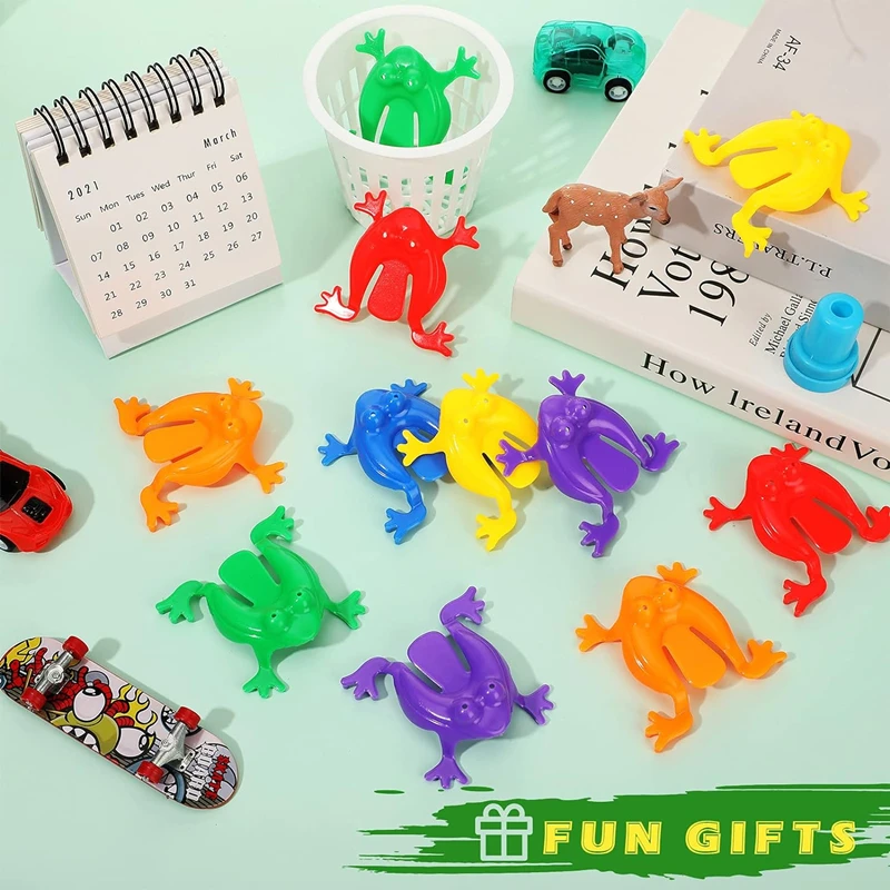 50-5PCS Szaltó Erdei béka toys parent-child Vitalitás Farkatlan kétéltűek Szorongó félelem Gyermek- gyerekeknek Válogatott stres Relief toys gyerekek szülinapi Félfogadás ajándékok