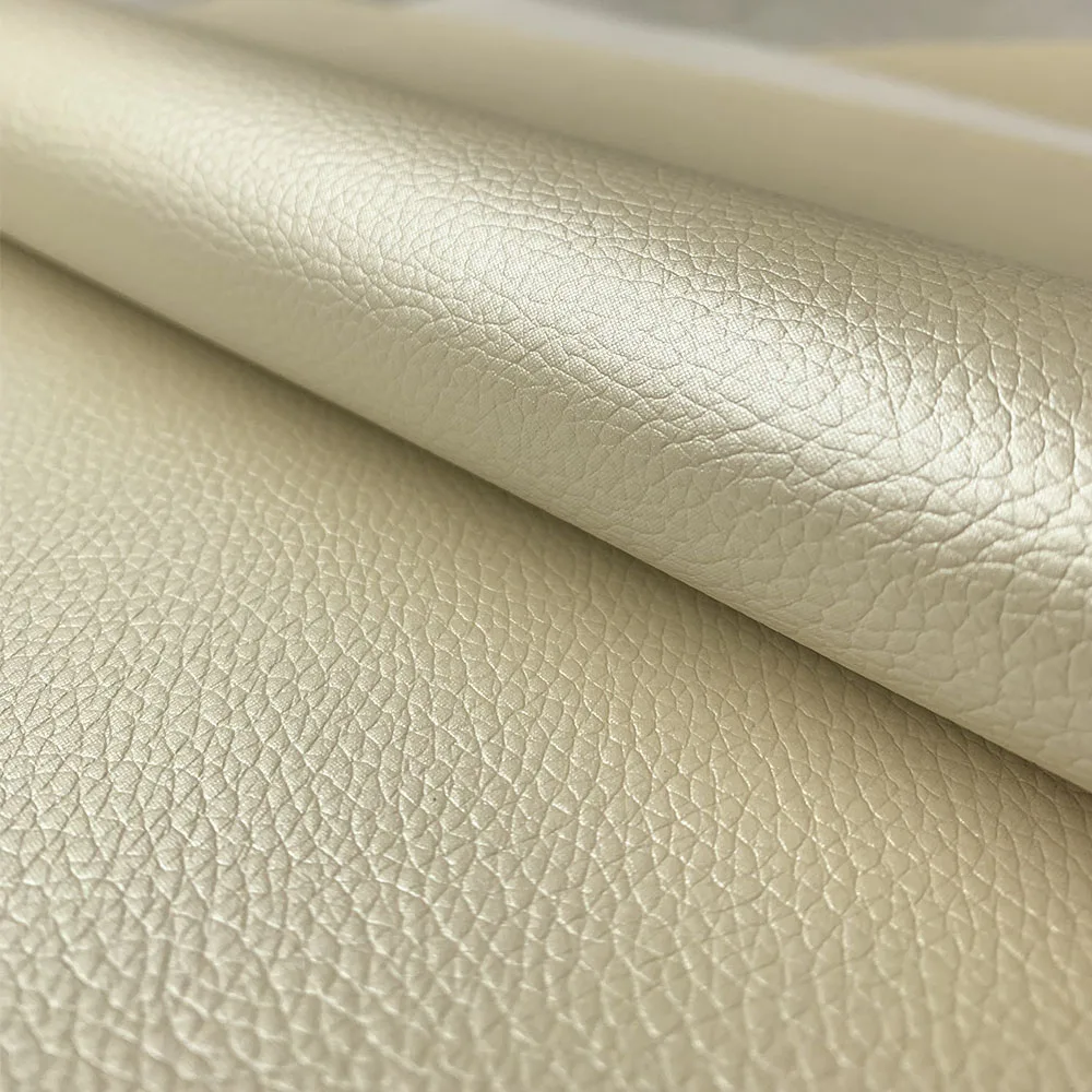 A4 Litchi PU Leatherette Fabric for DIY Projects