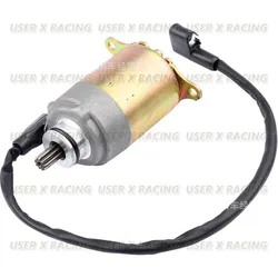 USERX Universal Motorcycle Electric starting motor For Scooter ATV 150cc 125cc Chinese GY6 QMJ152/157  Tank Roketa Baja