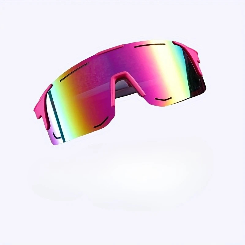 Ladies' Pink Fashionable Glasses Sturdy PC Frame Trendy Surround Lightweight Glasses