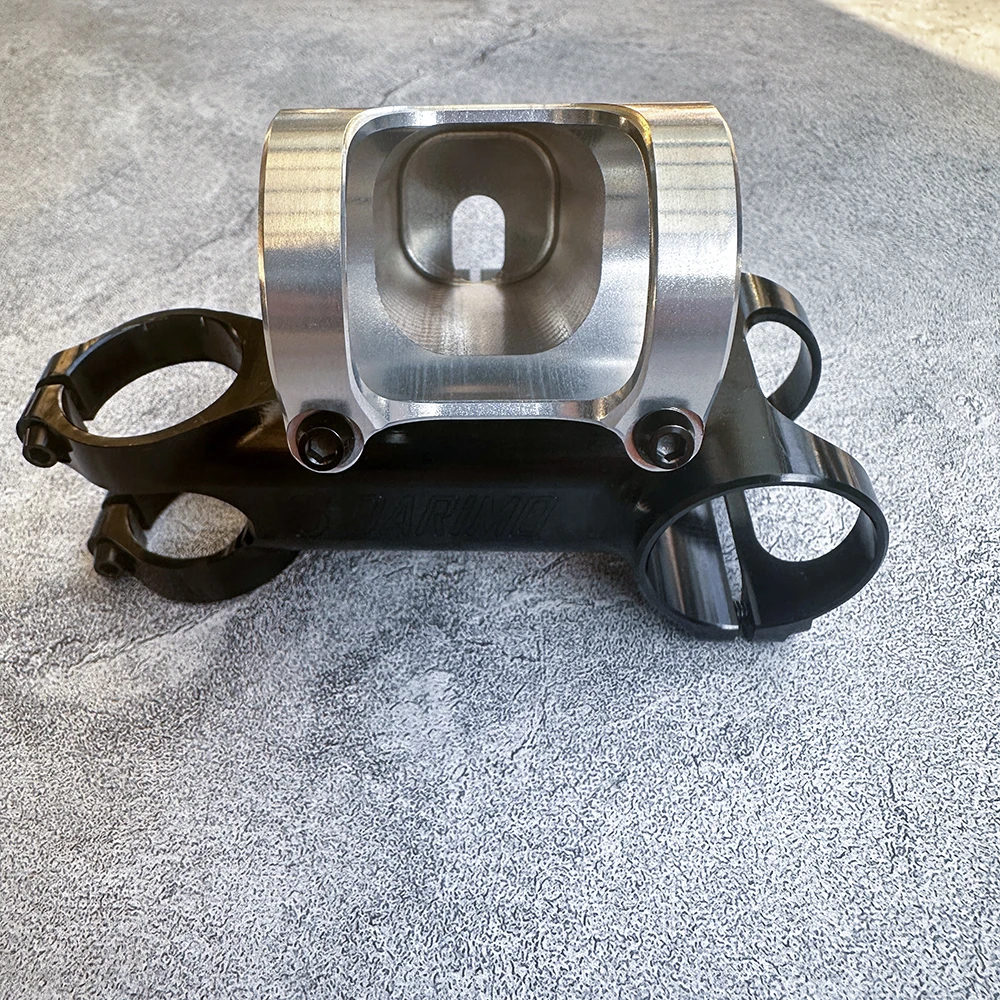 Ultraleichter 67g Fahrradvorbau aus 7075 T6 Aluminium mit CNC-Titanschrauben für MTB, Rennrad und Gravel – 6° bis -17° – Detail 5