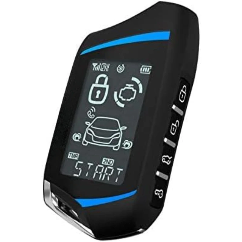 Bundle w/ 3000 Feet Range All-in-One 2-Way Remote Start and Alarm