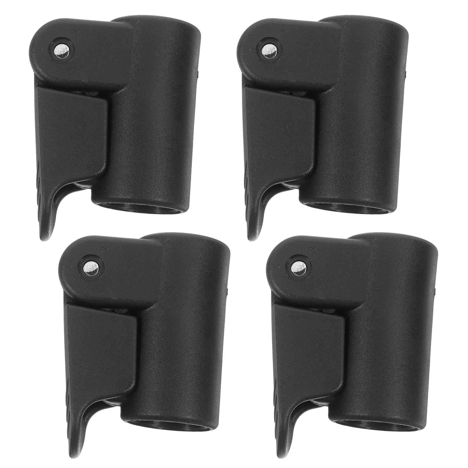 

4Pcs Adjustable Tent Pole Connectors Plastic Sturdy Tent Rod Adapter Outdoor Mounting Clips Canopy Fittings Replacement 22Mm