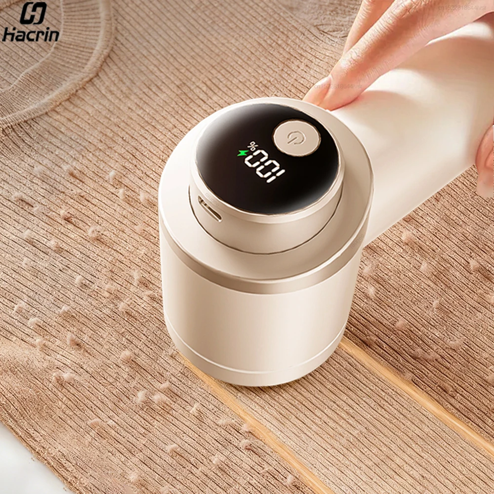 

Lint Remover for Clothing Electric Pellet Fluff Remover Fabric Shaver Rechargeable Portable Hairball Fuzz Remover for Clothes