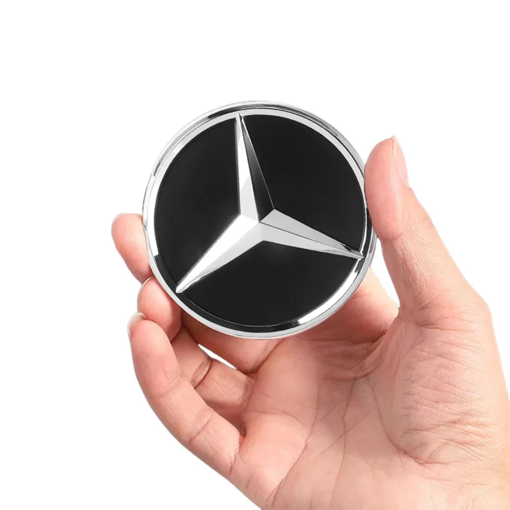 Car Steering Wheel Center Emblem Sticker Badge decoration cover For Mercedes Benz AMG W203 W206 W220 W205 W211 W212 W201 W210