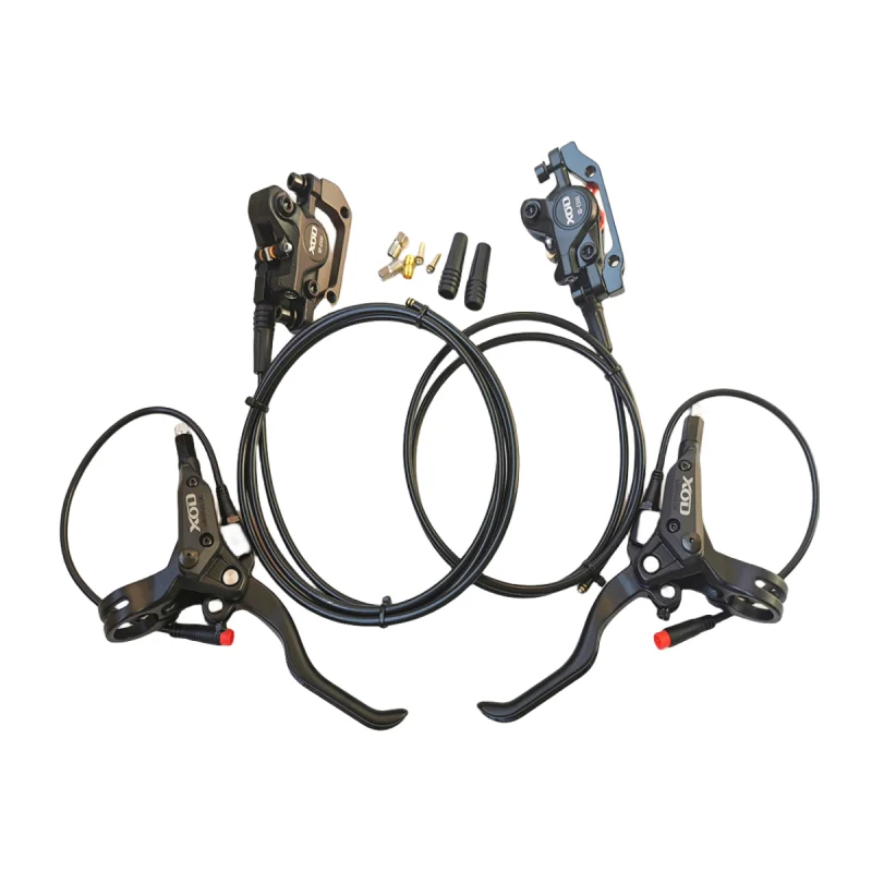 XOD E-Bike Brake Hydraulic Disc Cut Off Power Brake 2PIN waterproof plug DIY assembly EBike Scooter Front Rear Brakes