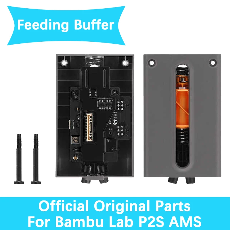 Official Original For Bambu Lab P2S AMS Feed Buffer 3D Printer Accessory Feeding Buffer For Bamboo P2S Filament Buffer Parts