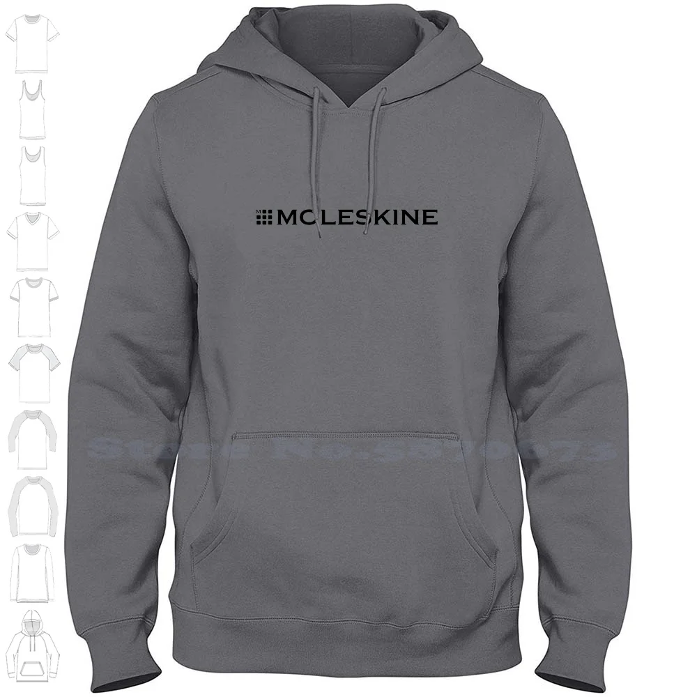 Moleskine Logo High-quality Hoodie 100% Cotton Sweatshirt