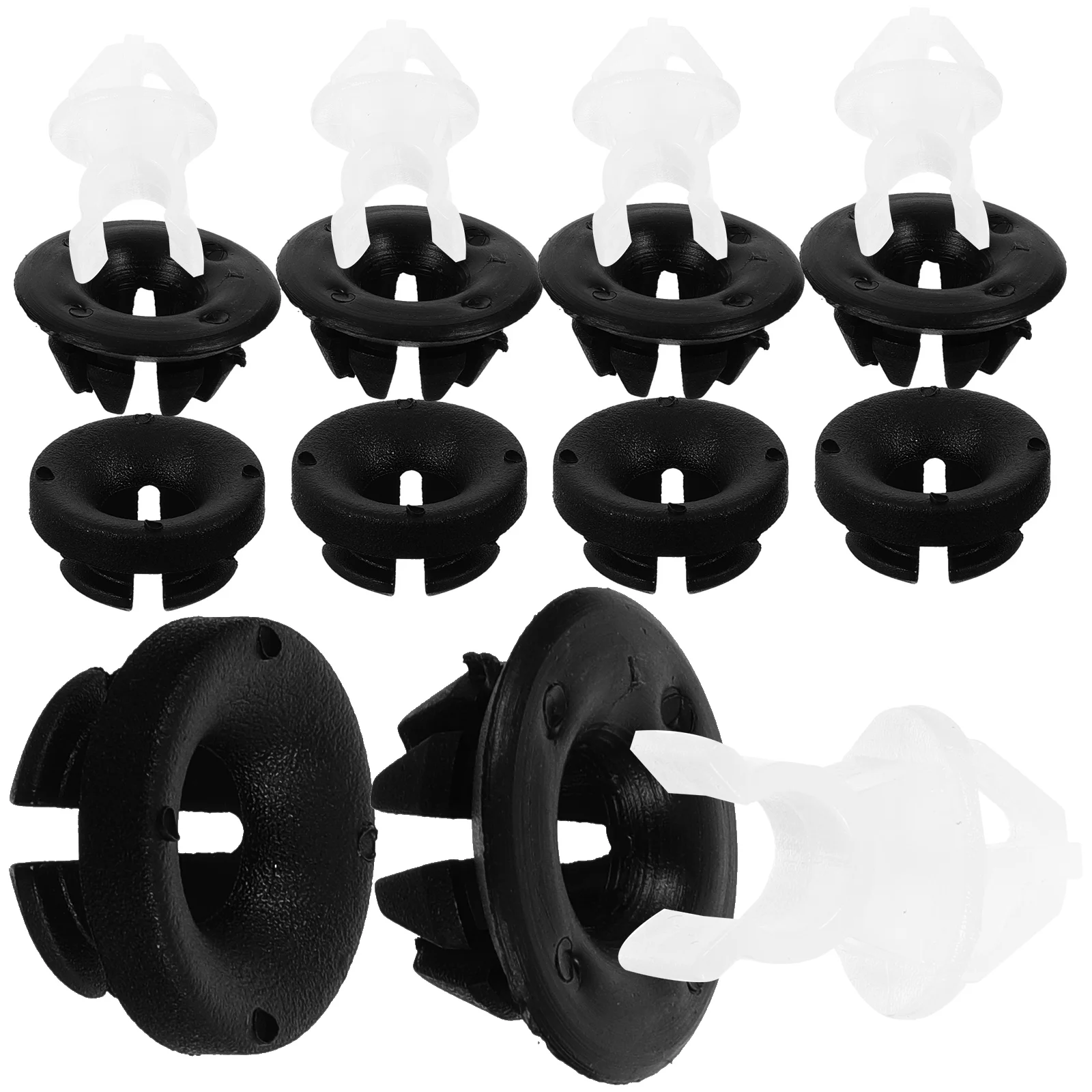 

10 Sets Hood Post Clip Car Holder Lift Support Engine Prop Rod for Strut Pole Rods