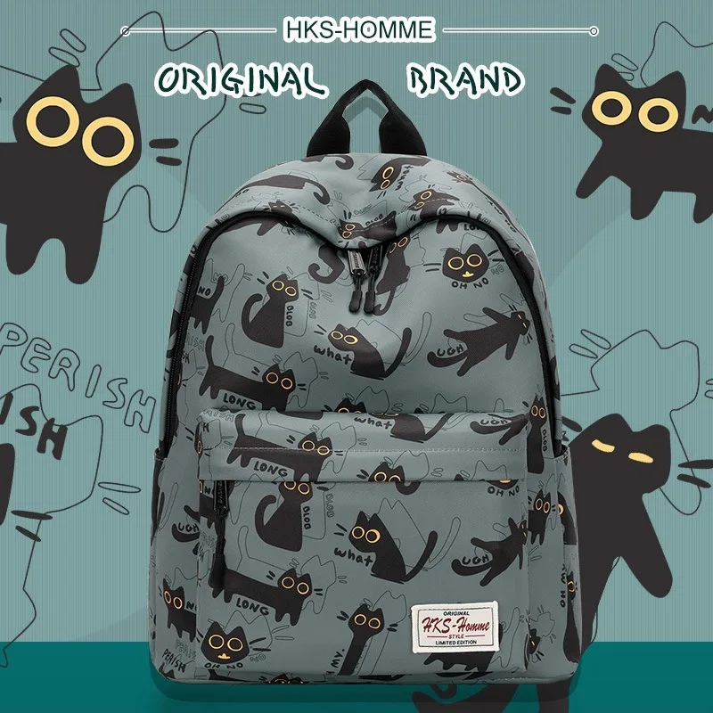 

Cute Cartoon Students' Schoolbags Large-capacity Backpacks Light Fashionable Schoolbags Strong Backpacks Boys Girls Convenient