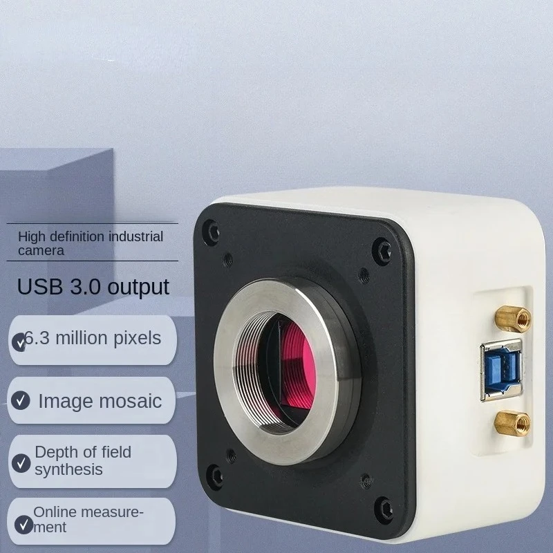 6.3 million pixel USB 3.0 high-definition microscope industrial camera