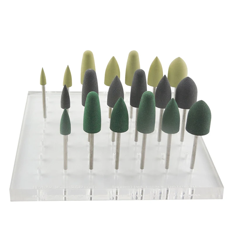 50Pieces/lot Dental Lab Tool Silicon Polishing Bur for Composites and Resins