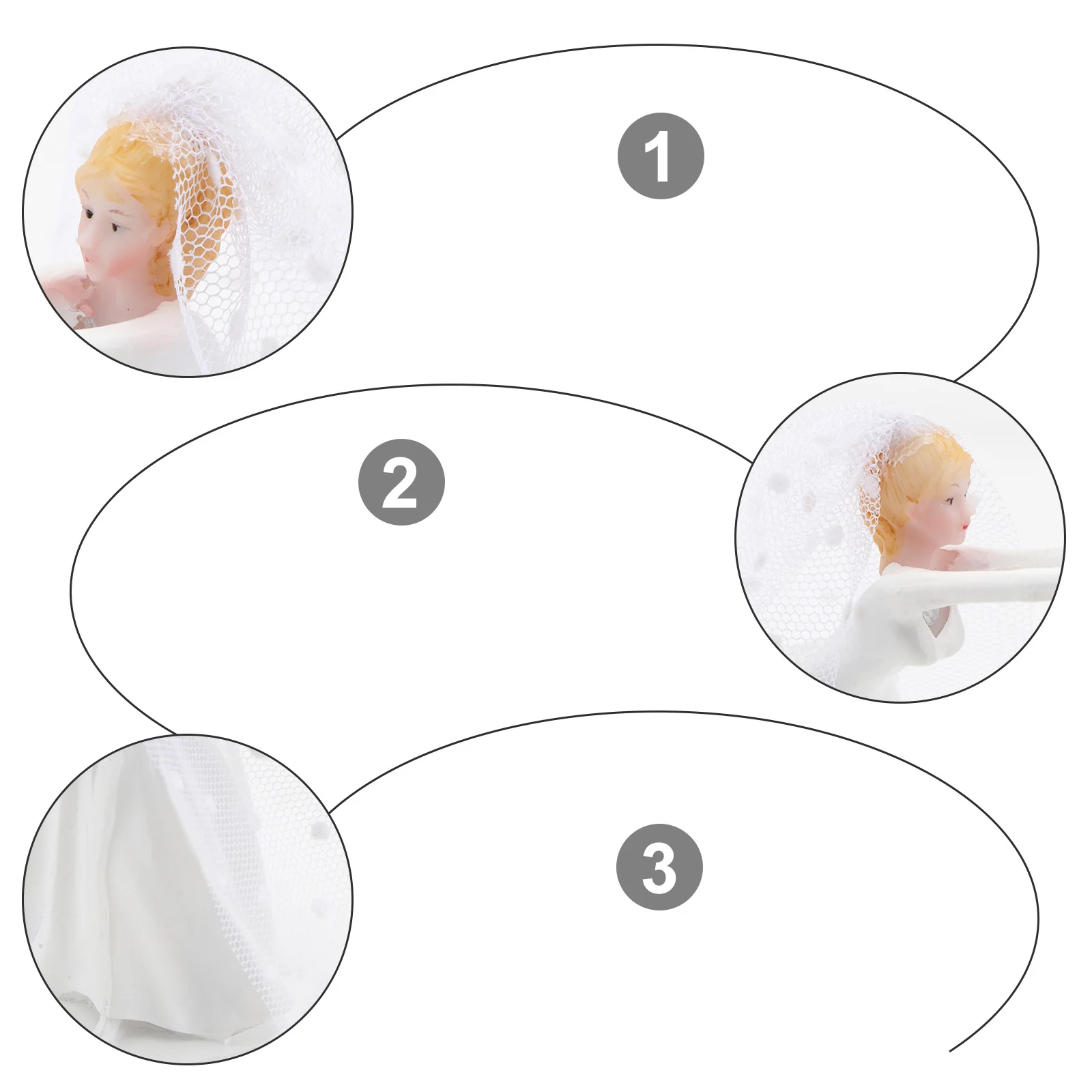 

1Pcs Resin Bride Groom Cake Topper Wedding Party Decoration Supplies Valentine Gift Ornament Cake Decoration Dessert Ornament