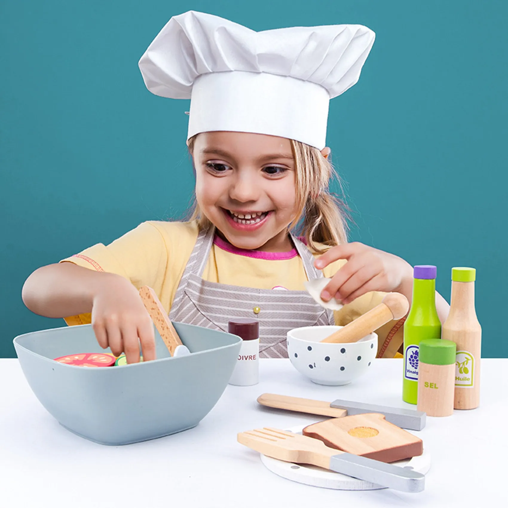 Jouets de cuisine en bois pour enfants, machine à crêpes, cuisine bricolage, simulation de jeu, nourriture, ensemble de jouets