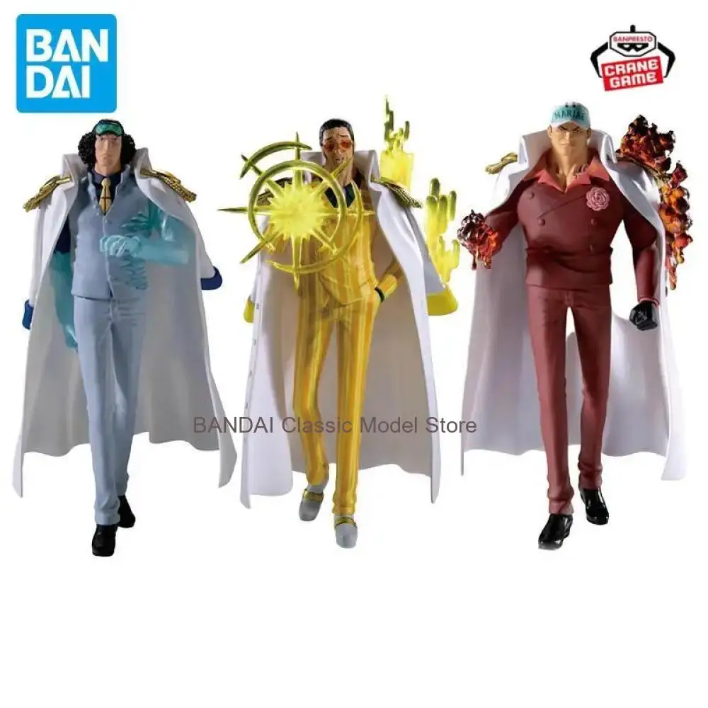 

Оригинальная коллекционная фигурка Bandai Banpresto One Piece: Борсалино, Кузан, Саказуки. Новая, нераспечатанная. Подлинная модель аниме-фигурки. Игрушка-подарок.