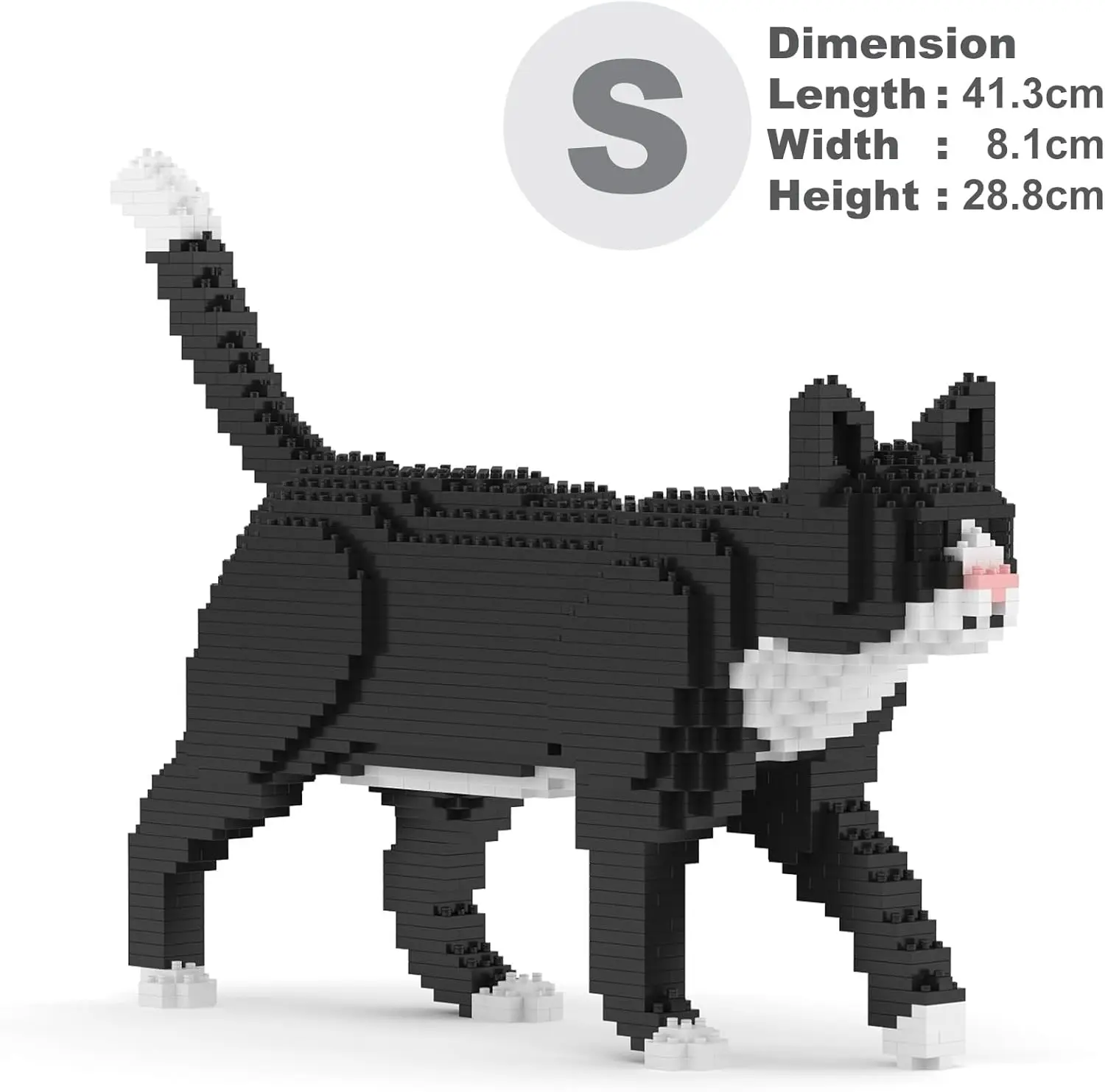 Smoking Katze |   Katzenbausteine aus Kunststoff |   Alter 14+