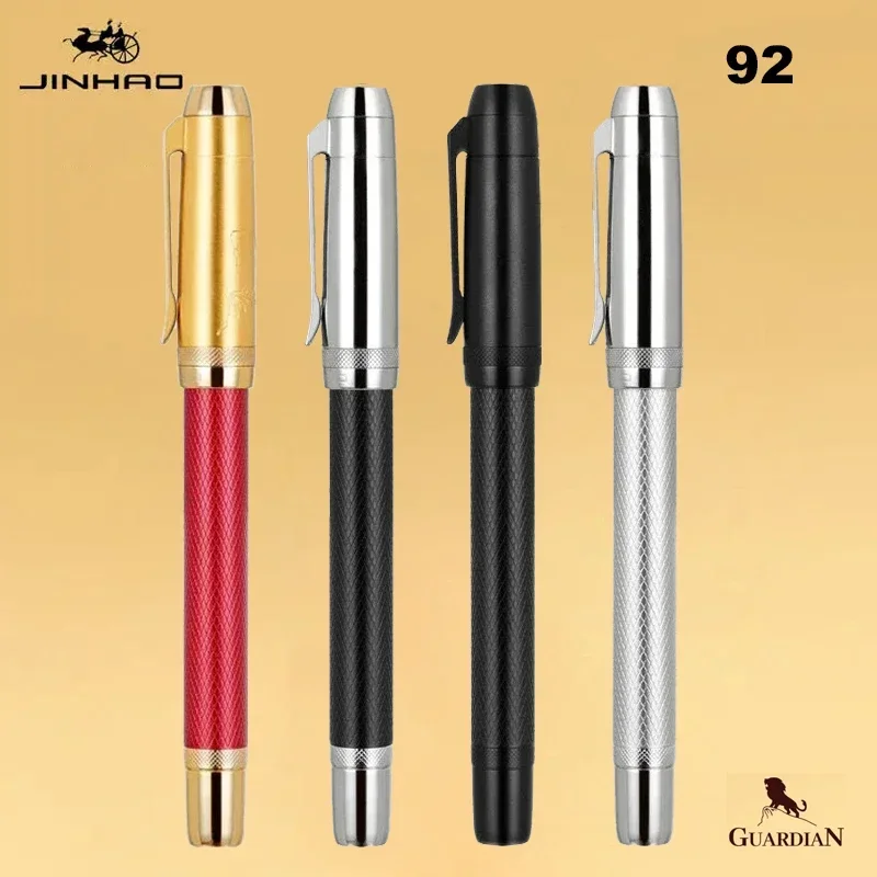 

Металлическая перьевая ручка Jinhao 92, серия звезд, M/F/EF перо, роскошные чернила для письма, стилографическая ручка, офисные и школьные канцелярские принадлежности