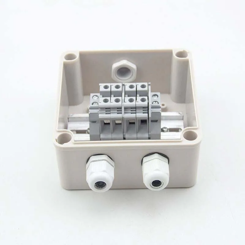 Outdoor waterproof junction box with terminals Outdoor rainproof circuit junction box High-power junction box