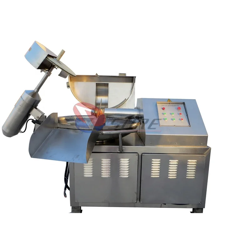 Frullatore industriale Miscelatore Ciotola per carne Chopper Cutter Machine