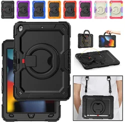 Heavy Duty Rugged Tablet Case For IPad Air 2 3 4 5 10.9 Pro 11 2022 Kids Shockproof Cover For 7th 8th 9th 10.2 Mini 5 6 9.7