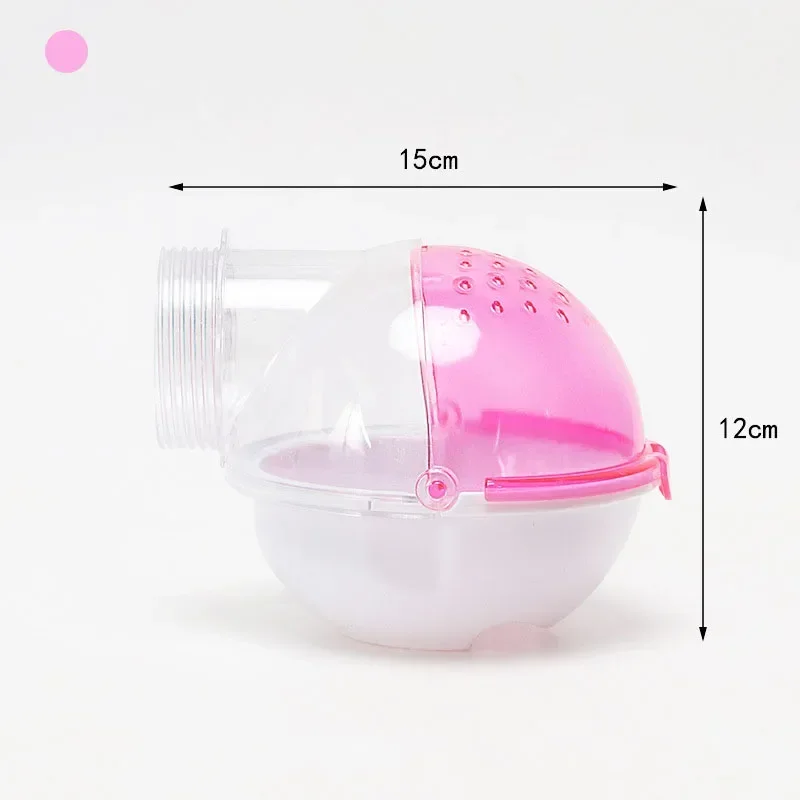 Hamster Cage Bathroom Sauna Bathtub Small Pet Hamster Accessories Bath Sand Room Pet Toy For Hamster Pet Supplies