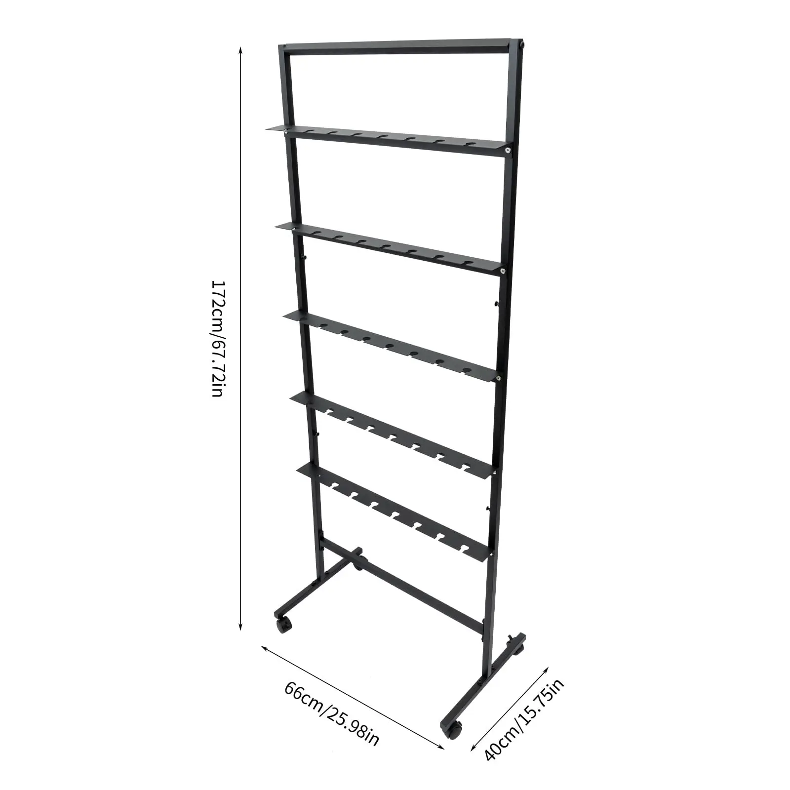 برج الشمبانيا الصلب ذو 5 طبقات، حامل عرض المزامير، رف ستيمواري زجاجي للنبيذ للبار، الزفاف، الحفلات، الفندق، المطعم (أسود)