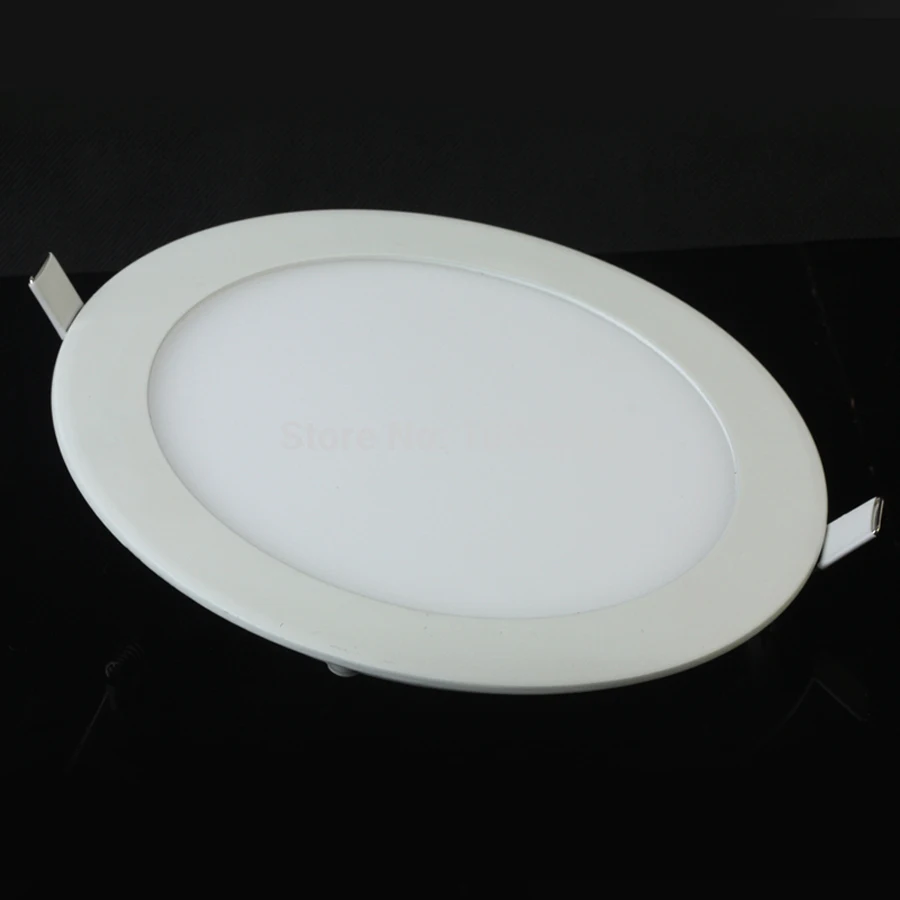 Dimmable Ultra thin 3W/4W/ 6W / 9W / 12W /15W/ 25W LED Ceiling Recessed Downlight / Slim Round Down Light 85V-265V + LED Driver image 2