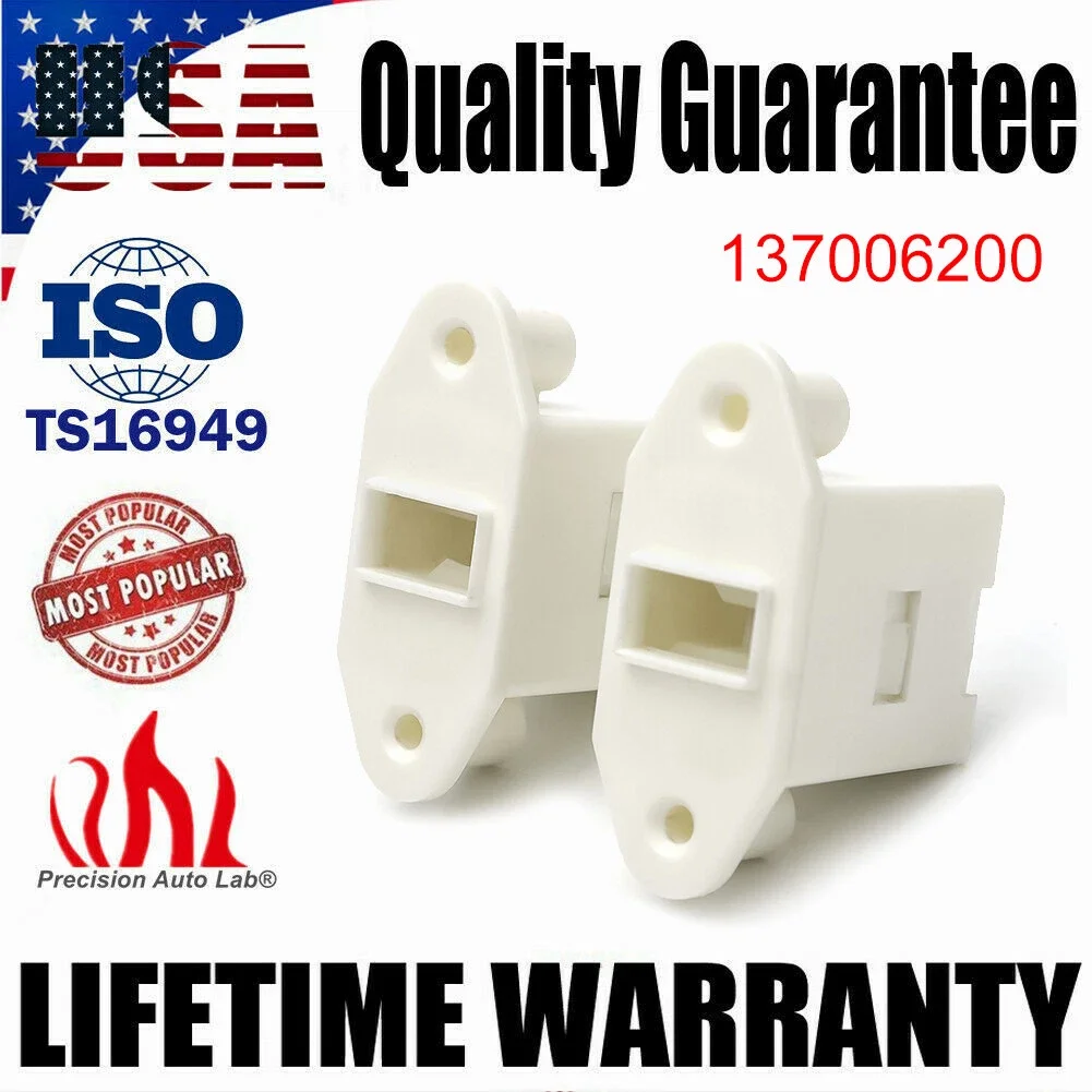 2X Unterlegscheibentür-/Schubladensockel 137006200 für Kenmore Electrolux Frigidaire