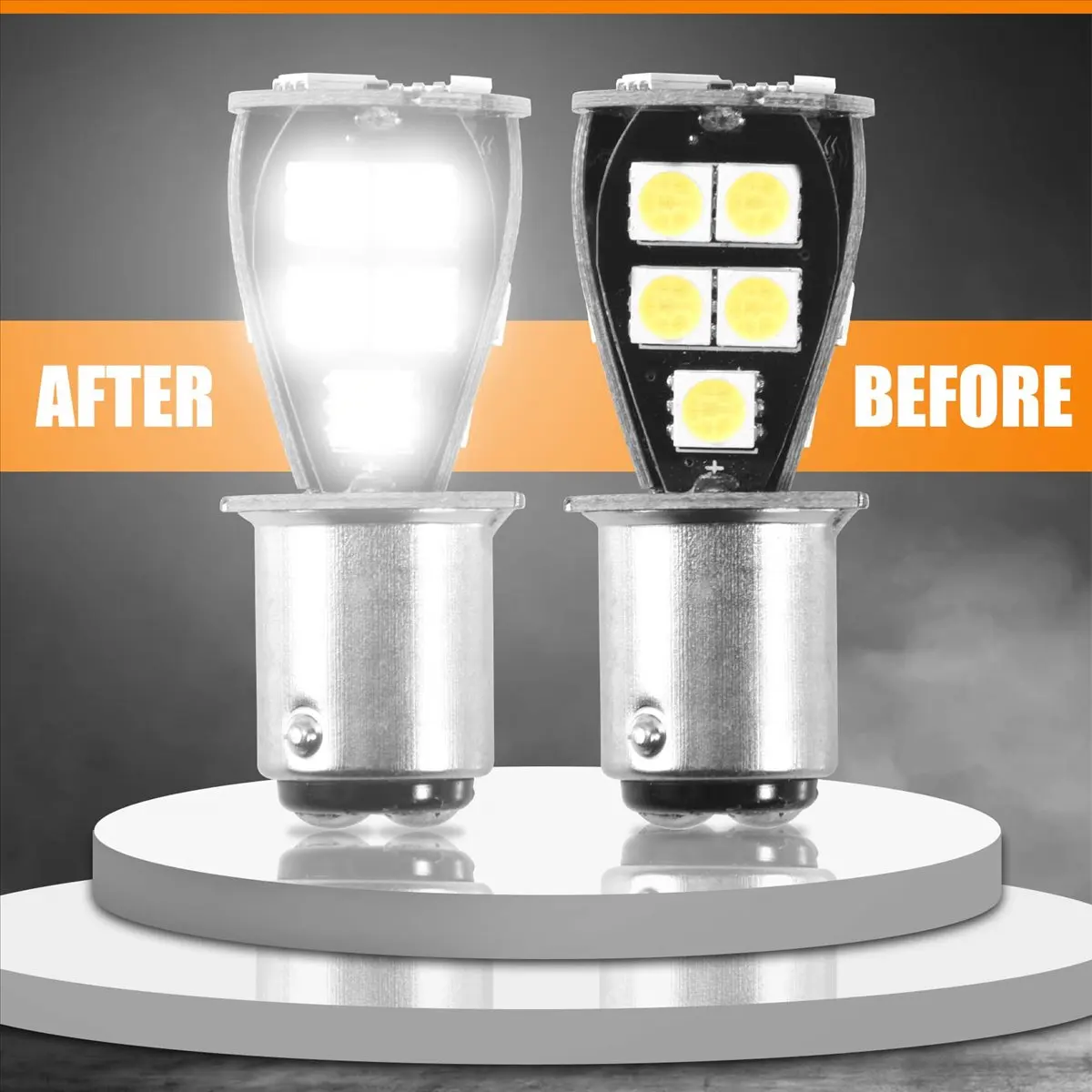 1157 P21W BAY15D 5050 18 SMD LED Tail Brake Stop Light Bulb White Main in Car Light
