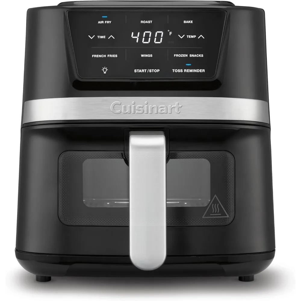 

Cuisinart Air Fryer, 2.6-Quart Compact Basket Fryer with 3 Cooking Functions to Air Fry, Roast, and Bake, 3 Airfryer Presets