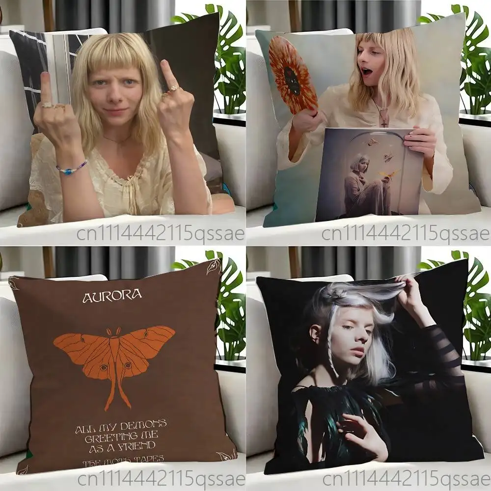 FOR AURORA The Moth Tapes Pillow Case Square Bedroom Sofa Leisure Comfort Cushion Car Home Decoration