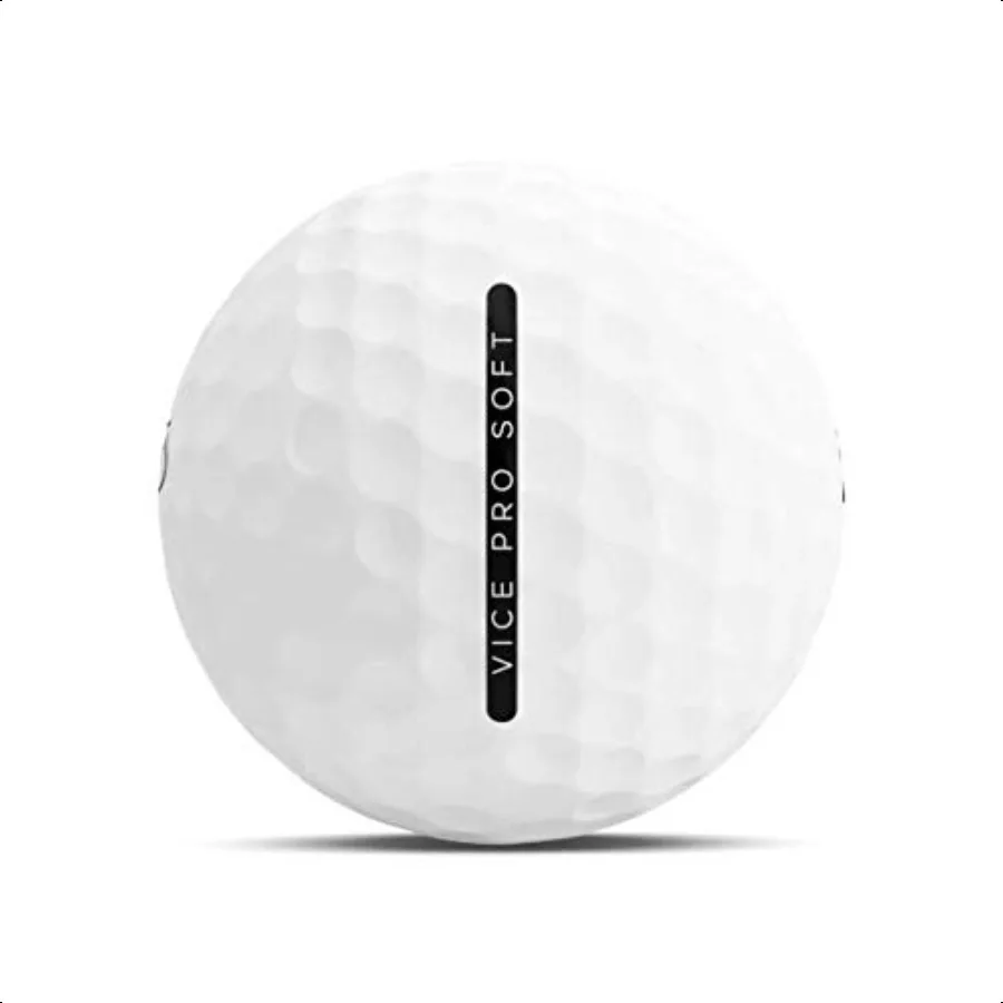 Мягкие мячи для гольфа Vice Golf Pro, белые One Dozen